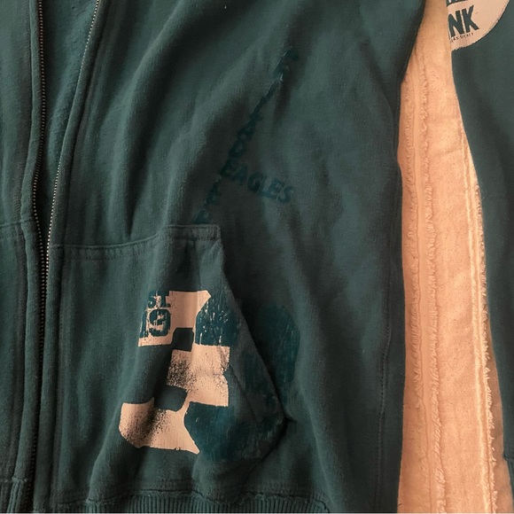 Philadelphia Eagles Football Zip Up Hoodie Victoria Secret Philly - Picture 2 of 7
